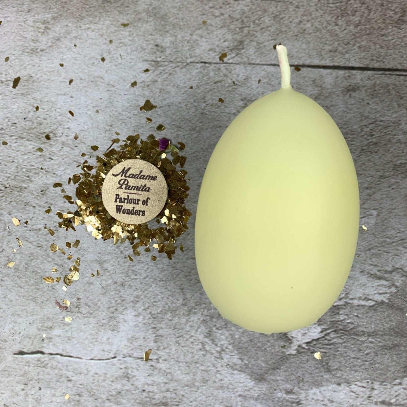 Egg Talisman Candle Spell Kit - New Beginnings & Fertility Magic