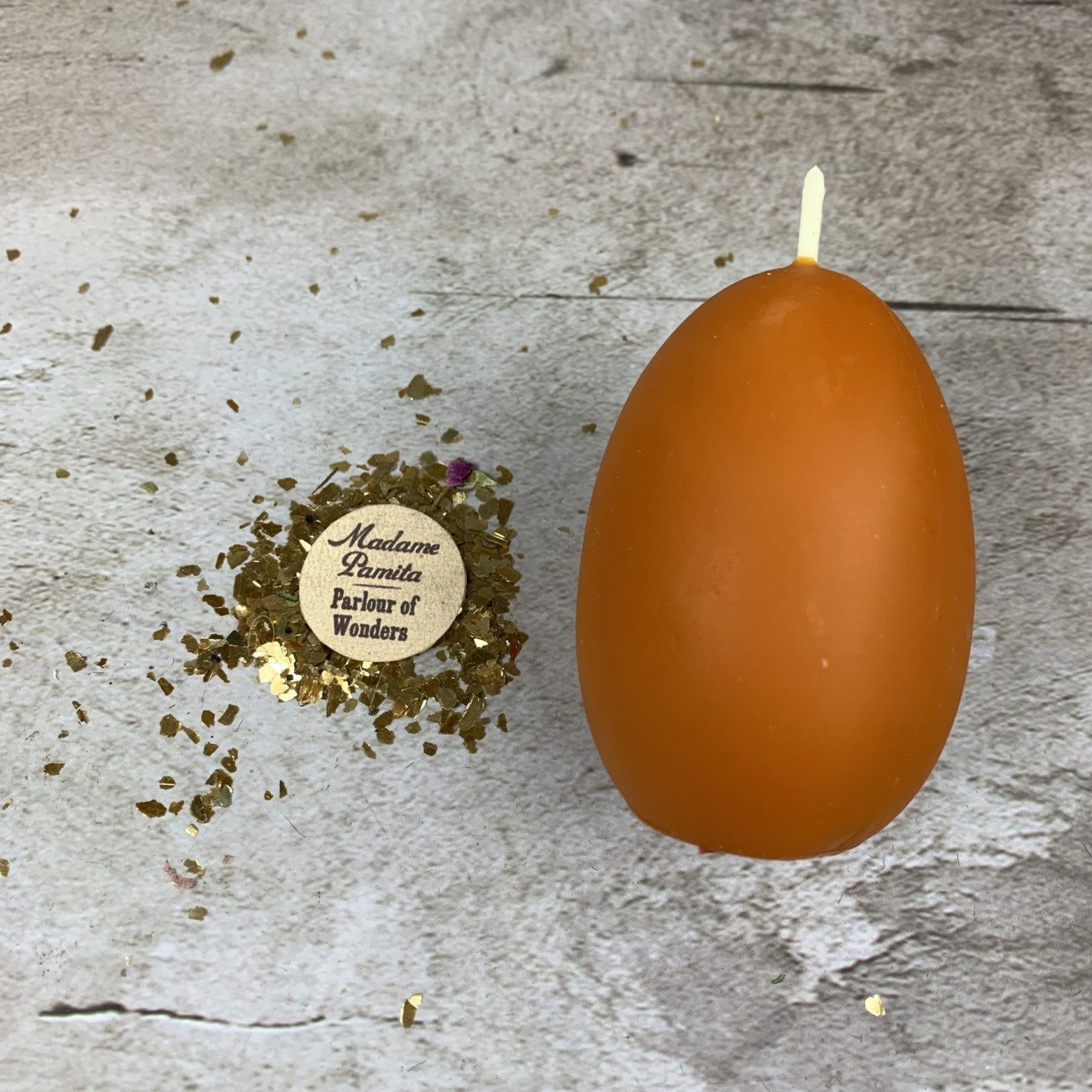 Egg Talisman Candle Spell Kit - New Beginnings & Fertility Magic