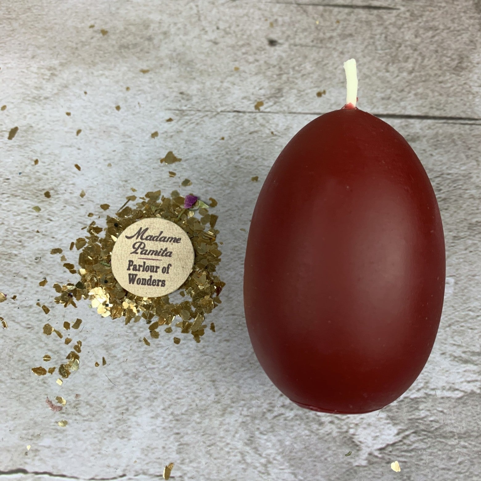 Egg Talisman Candle Spell Kit - New Beginnings & Fertility Magic